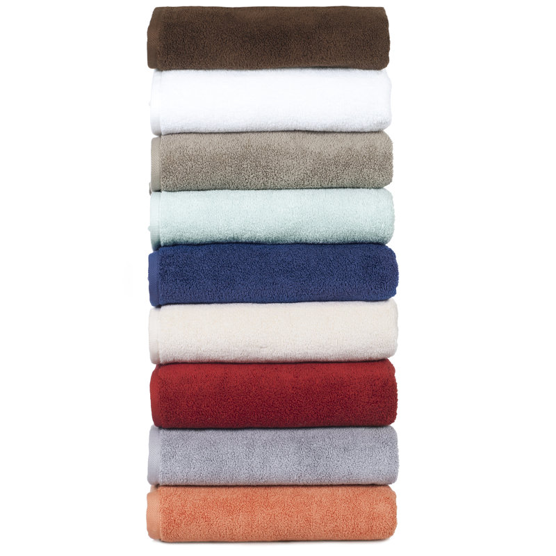 Raheeb Towel Set - Cotton Bathroom Accessories with Bath Towels, Hand Towels, and Washcloths - Machine Washable Towels by Lavish Home 