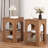 Farmhouse Square End Table With Storage-1353802250
