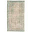 Tapis bleu clair à transition de couleur 4 pi 11 po x 8 pi 11 po