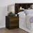 Geary Dark Pine 2-Drawer Nightstand LED Lights And USB-105563742
