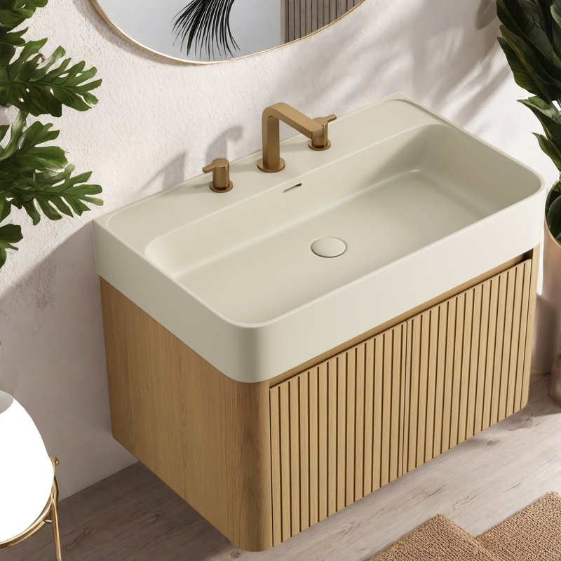 Meuble-lavabo moderne 36 po, 29.53