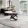Modern Round Dining Table Sets for 4-6 White Glossy Dining Table with 4-6 Dining Chairs Pre-Assembly
