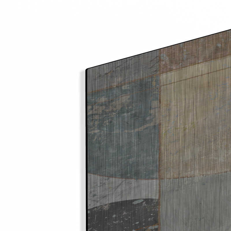 «Complementary Angles 2» par Suzanne Nicoll, Wrought Studio ™, art mural en métal, H 36 po x l 24 po