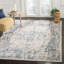 Charleston Oriental Area Rug In Ivory / Navy-1547646590