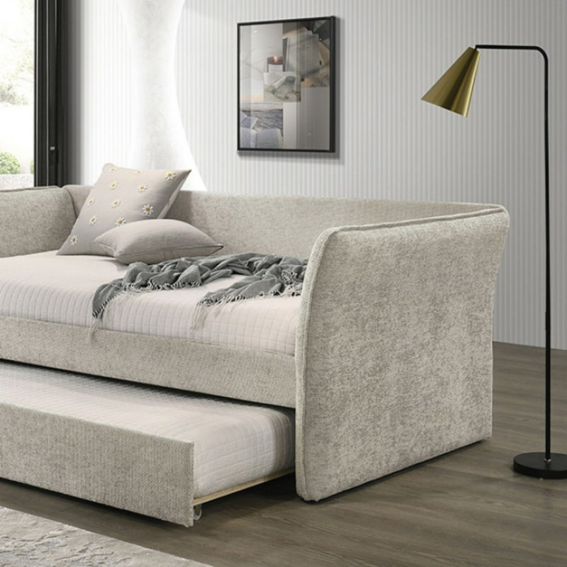 Turner Daybed With Trundle, Beige