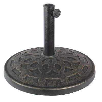 Base autoportante en résine pour parasol de patio Jaiden