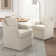 Set Of 2 Upholstered Troy With Casters