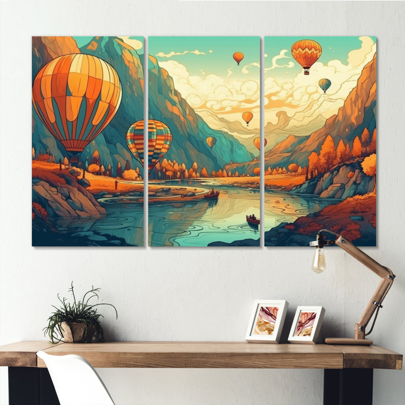 Rustic Transportation Wall Decor on Metal