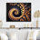 Golden Fractal Bliss IX - reproduction sur toile