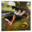 Barefoot Boy Daydreaming by Norman Rockwell - Wrapped Canvas Painting-42154146-101431451