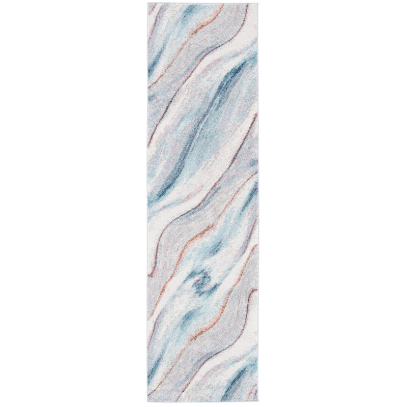Tapis abstrait performance Towaoc, Tapis de couloir 2 pi 2 po x 8 pi