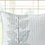 6 pièces courtepointe bleu très grand / très grand avec coussins brodés, microfibre florale, réversible, broderie classique-117583641-117583640