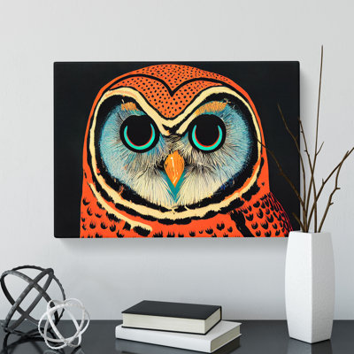 Great Owl - Wrapped Canvas