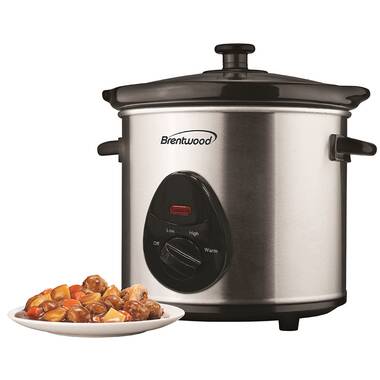 MASON CRAFT & MORE 1.5 QT SLOW COOKER CROCK POT, WHITE - PREP & RELAX  SA-A1607