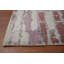Tapis moderne abstrait fait à la main 5 x 8 po