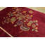 Hand Knotted Wool Floral Area Rug in Purple