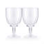 12.3 Oz Flow Wine Glasses, Set of 2