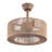 Agneda 18" Reversible Ceiling Fan with Remote Control