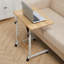 Height Adjustable Computer Table Standing Desk with Wheels-1423859660-1423859661