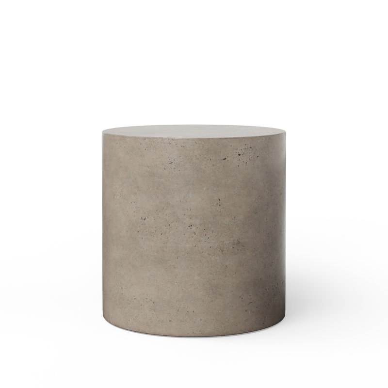 Table de bout Kareen, Gris foncé, H 19,75 po x l 19,75 po x P 19,75 po