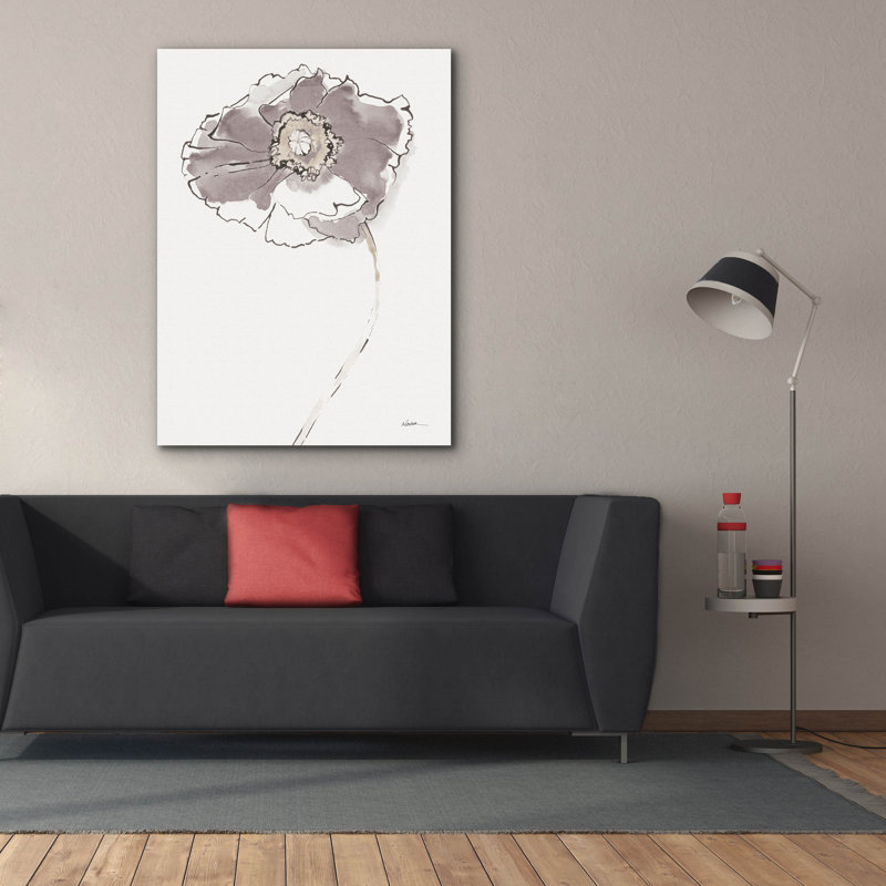 «Neutral Island» par Shirley Novak, art mural sur toile, H 54 po x l 40 po x P 1,5 po