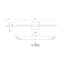 Tachi 1 - Light LED Bath Bar-374361694