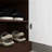 Shoe Cabinet, 4-Tier Shoe Rack Organizer With 1 Drawer, Freestanding Wooden Shoe Storage Cabinet With 2 White Door & Adjustable Shelves For Entryway Hallway, Shoe Storage-1125060259