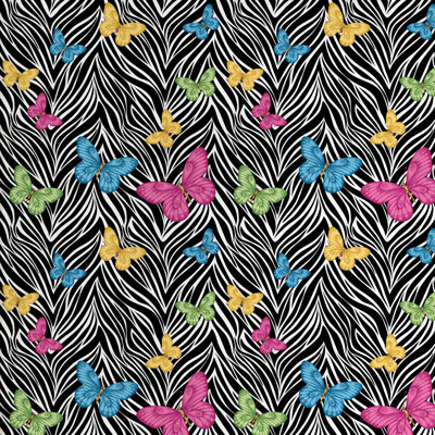 Tissu zèbre
