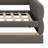 Upholstered Platform Bed With USB And 2 Drawers-983156842