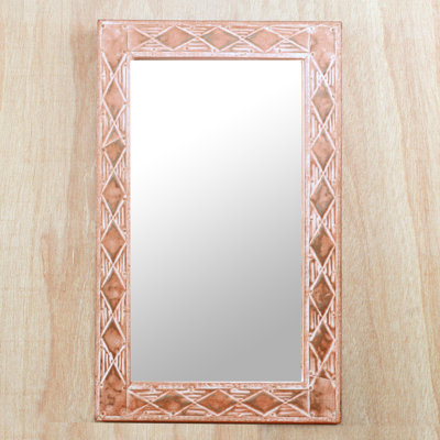 Ranshaw Solid Wood Flat Wall Mirror