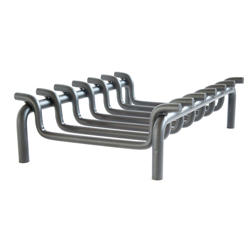 Dashiell Iron Fireplace Grate, 13cm H x 50cm W x 35cm D