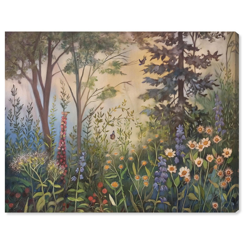 «Daisy Dawn II», reproduction d'art sur toile par Art Remedy, H 16 po x l 20 po, Toile tendue avec châssis