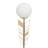 65.5"H Gladkowski Gold & Silver Candlestick Floor Lamp