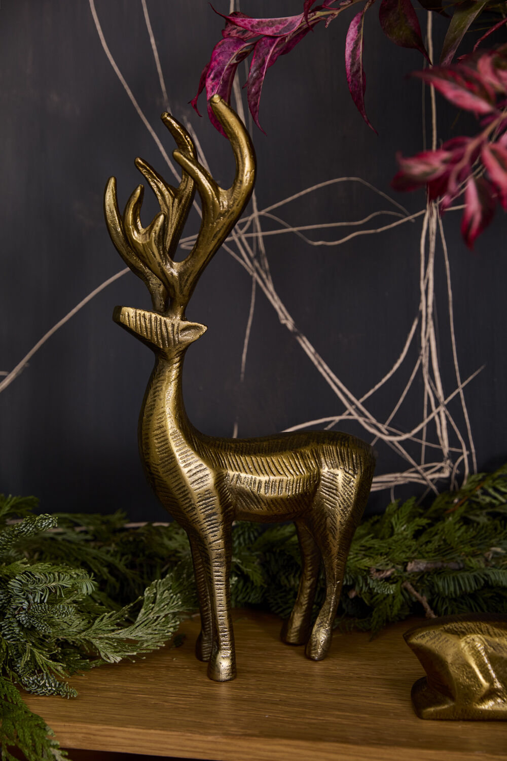 Prancer Reindeer Figurine 7.75"x 4.25"x 16"