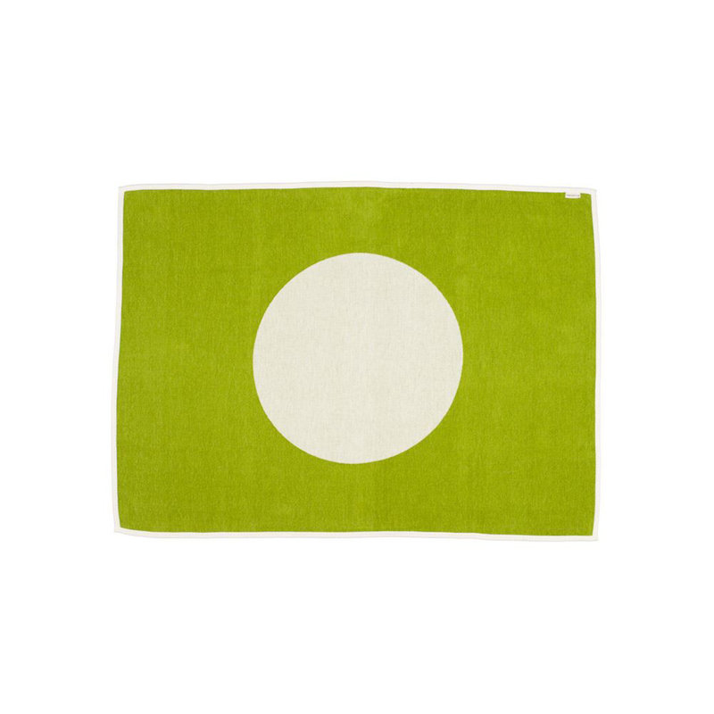 Jeté en mélange de coton doux, Vert