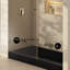 Voltaire 60 x 30 Base de bac de douche avec drain à gauche en brillant-109110373-109110372