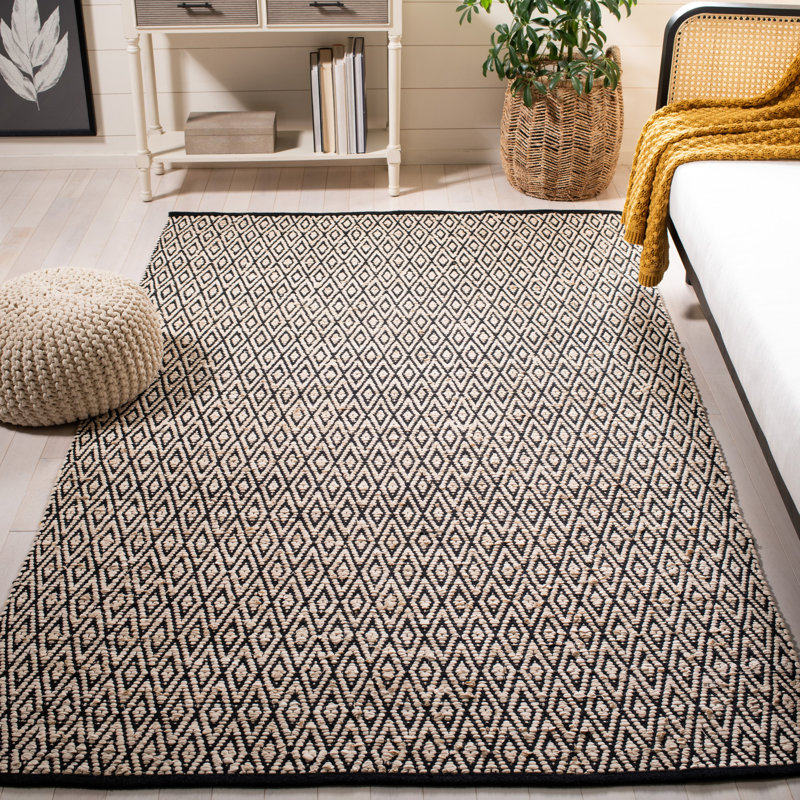 Montauk Hand Woven Performance Geometric Rug, Rectangle 4' x 6'