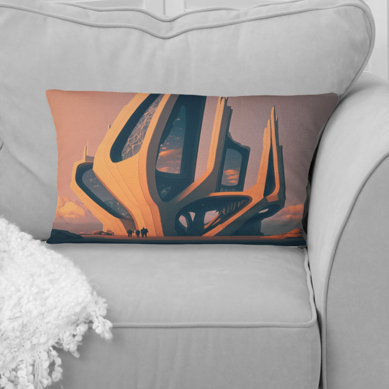 Coussin Futuristic Designs IV - Towers