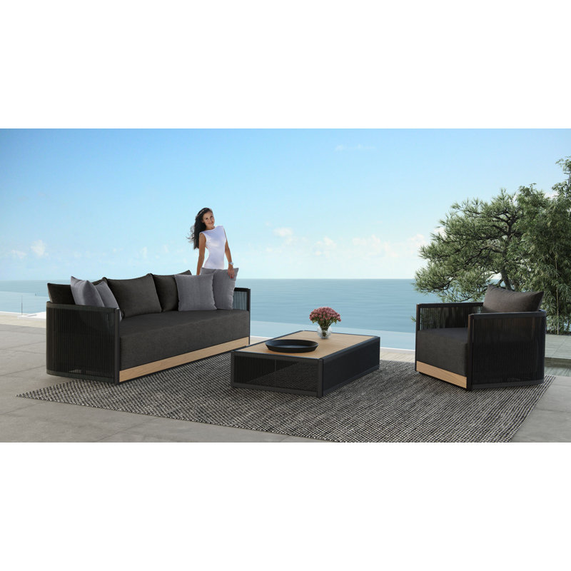 Fifer Outdoor - Piece Conversation Set