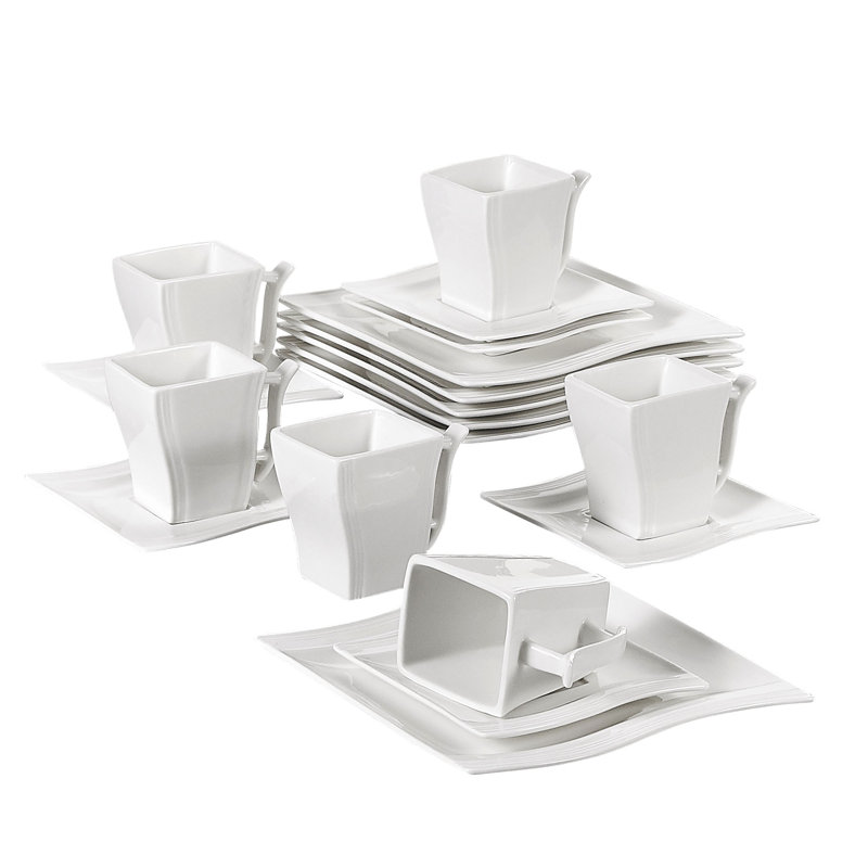  18 Piece Dessert Set, Service for 6