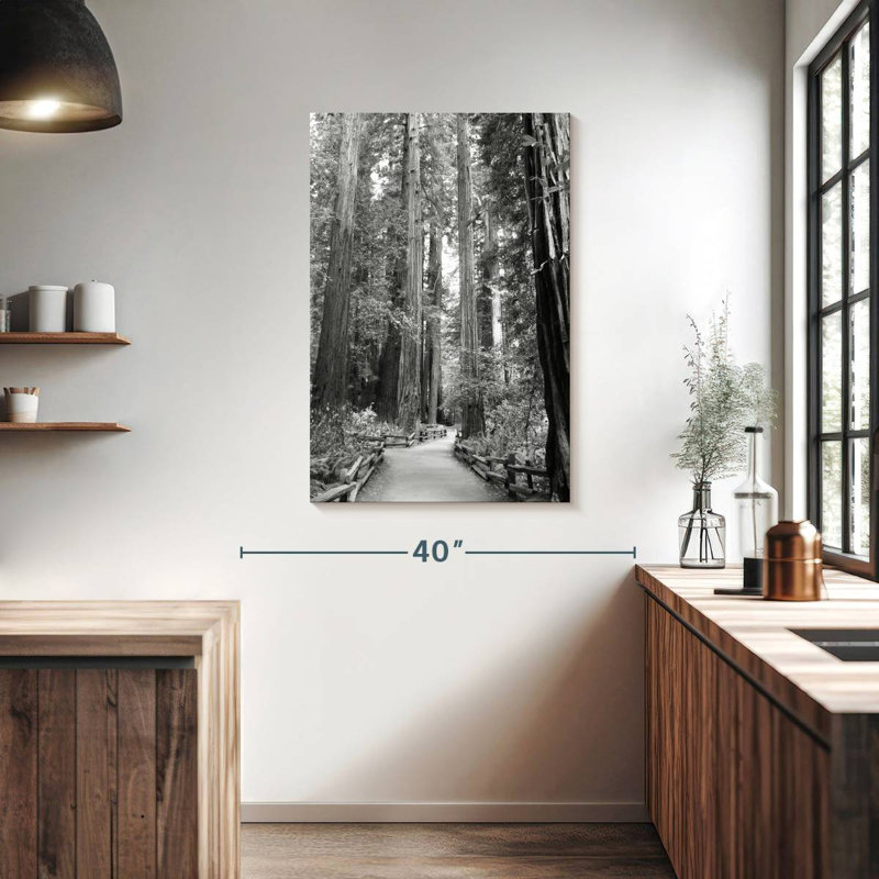 Alvord Tree Path I, H 39 po x l 26 po