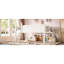 Lits pour enfants peu encombrants avec rangement, lit mezzanine simple en bois aggloméré, chambre d'enfant moderne