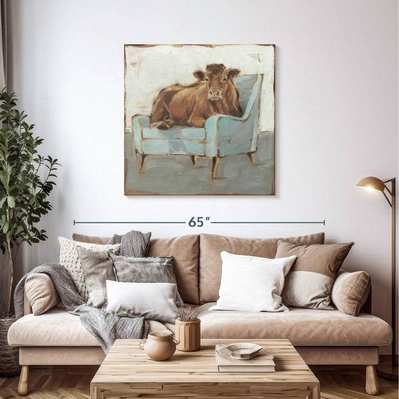 Brampt Moo-Ving In IV, 39" H x 39" W