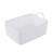 Plastic Rolling Laundry Hamper with Handles-856099417