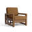 Gustina Solid Wood Teak Outdoor Chair With Cushion And Arms-537983798-537983792