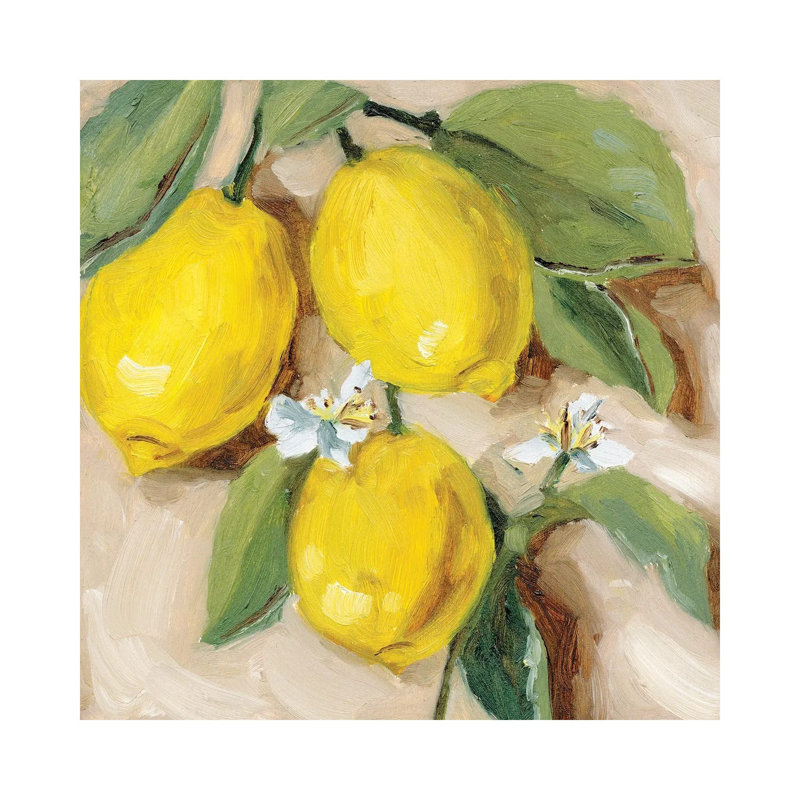 With The Sun I by Melissa Wang - Wrapped Canvas Painting, 45.72 cm H x 45.72 cm W