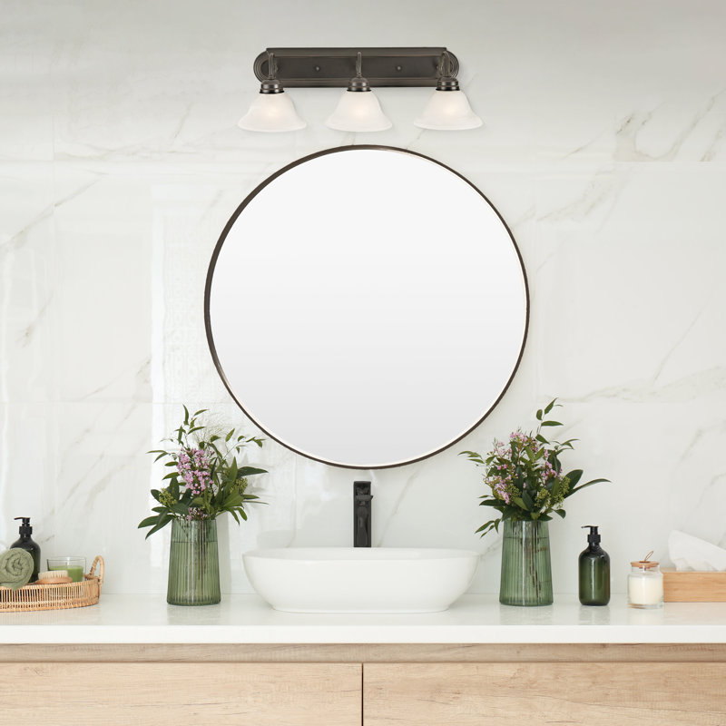 Guildford Dimmable Vanity Light, Oil Rubbed Bronze, 3
