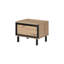 Glausen 51.7cm W Plywood / Laminate Board Bedside Table