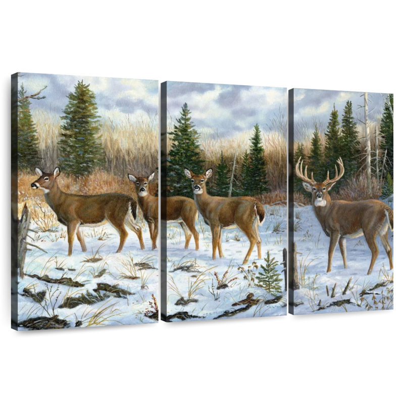 Brampt On Alert, 42" H x 65" W
