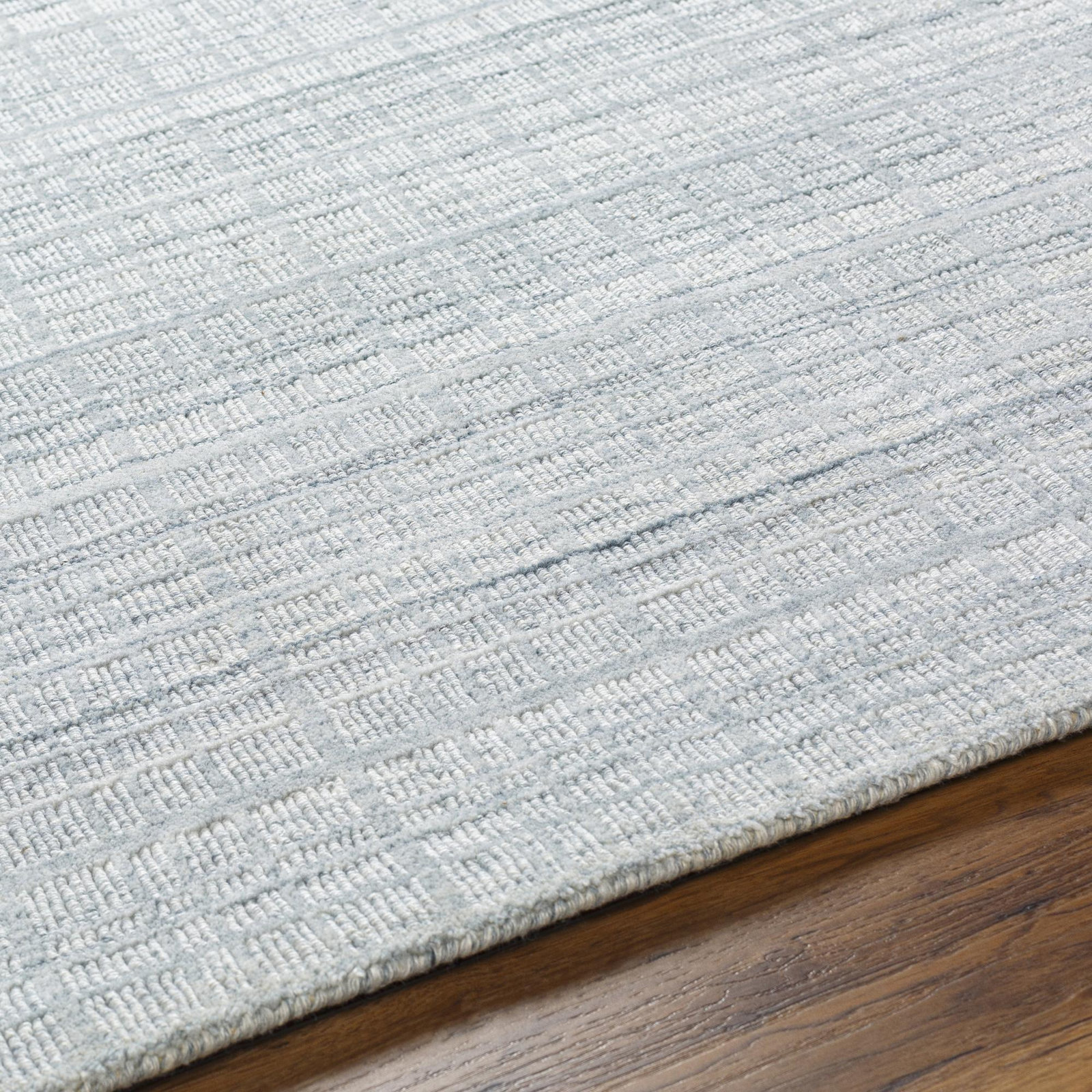 Kinnell Handmade Recycled P.E.T Blue Indoor/Outdoor Rug, Runner 2'6" x 8'